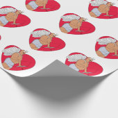 Romantisch hart met een ongewone Cupido Cadeaupapier (Hoek)