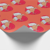 Romantisch hart met een ongewone Cupido Cadeaupapier (Hoek)
