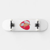 Romantisch hart met een ongewone Cupido Persoonlijk Skateboard (Horizontaal)