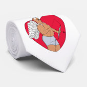Romantisch hart met een ongewone Cupido Stropdas (Opgerold)