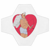 Romantisch hart met een ongewone Cupido Voetbal (Enkel)