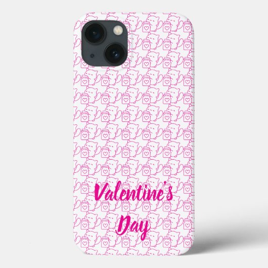 Romantisch Hart Valentijn's Day Design Case-Mate iPhone Case (Achterkant)