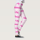 Romantisch Hart Valentijn's Day Design Leggings (Rechts)