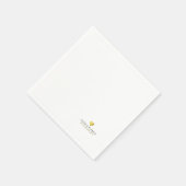 Romantisch Hart van Liefde vrouw & man namen Servet (Hoek)