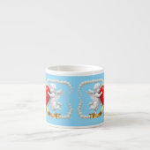 Romantisch Hartontwerp Espresso Kop (Voorkant)