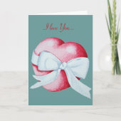 Romantisch hartontwerp voor valentijnen kaart (Voorkant)