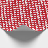 Romantisch hartpatroon inpakpapier (Hoek)