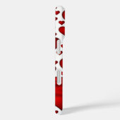 Romantisch hartpatroon monografisch Case-Mate iPhone case (Achterkant / Rechts)