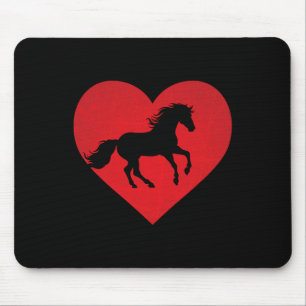 Romantisch hartvormig paard Equestrian Lover Valen Muismat