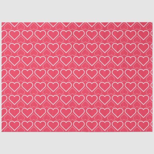 Romantisch hartweefselpapier tissuepapier (Voorkant)