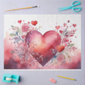 Romantisch hartweefselpapier tissuepapier (Craft)