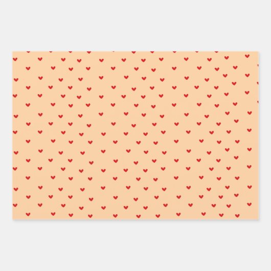 Romantisch hartzakpapier inpakpapier vel (Voorkant 2)