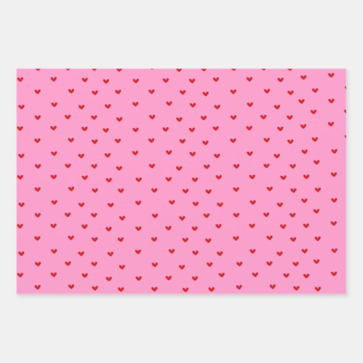 Romantisch hartzakpapier inpakpapier vel (Voorkant)