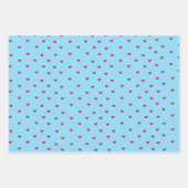 Romantisch hartzakpapier inpakpapier vel (Voorkant 3)