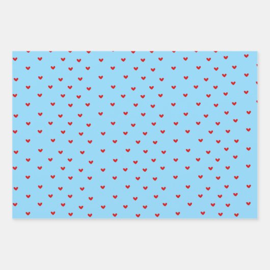 Romantisch hartzakpapier inpakpapier vel (Voorkant 3)