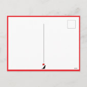 Romantisch Heart Tree Vrouw paar Feestdagenkaart (Achterkant)