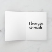 ROMANTISCH HOUD MIJ ZOALS U KARTONNEN DOET OM HEM KAART (Binnen)