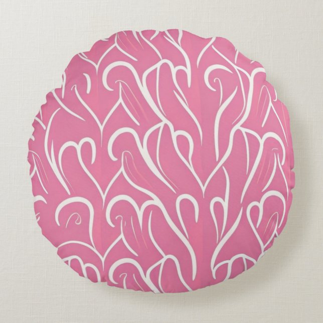 Romantisch huisdecor rond kussen (Voorkant)