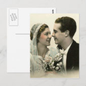 Romantisch Huwelijk Briefkaart (Voorkant / Achterkant)