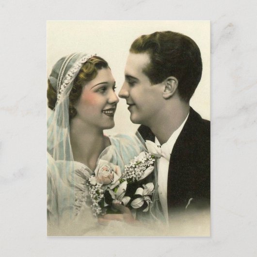Romantisch Huwelijk Briefkaart (Voorkant)
