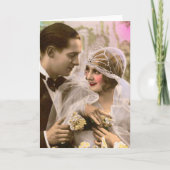 Romantisch Huwelijk Kaart (Voorkant)