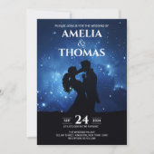 Romantisch Huwelijk van het Hemelse Nachtelijke He Kaart (Voorkant)