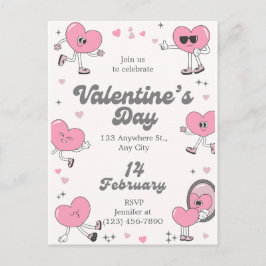 Romantisch iedere dag is Valentijnsdag aangepaste  Feestdagenkaart
