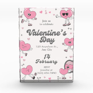Romantisch iedere dag is Valentijnsdag aangepaste Fotoblokken
