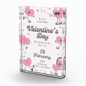 Romantisch iedere dag is Valentijnsdag aangepaste  Fotoblokken (Rechts)