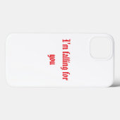 Romantisch "Ik val voor jou" iPhone-hoesje Case-Mate iPhone Case (Achterkant (horizontaal))