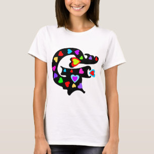 ╚"★ Romantisch Initiaal "G" Women's Crew Neck T★"╝ T-shirt
