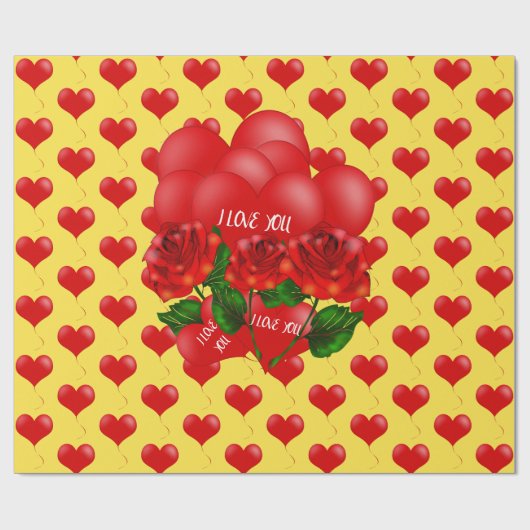 Romantisch inpakpapier (Vlak)