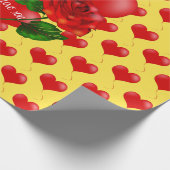 Romantisch inpakpapier (Hoek)