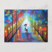 romantisch intermezzo briefkaart (Voorkant)