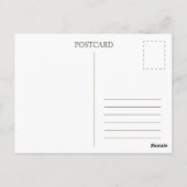 Romantisch Italiaans Briefkaart (Achterkant)