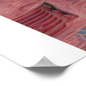 Romantisch Italiaans straat 2 Poster (Hoek)