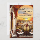 Romantisch Italiaans Vrijgezellenfeest Kaart (Voorkant)