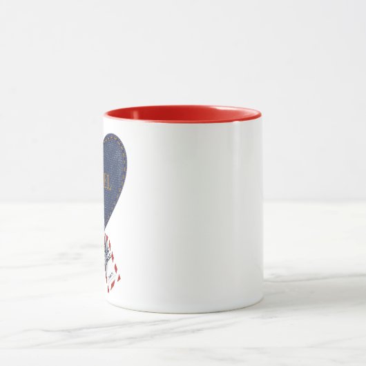 Romantisch Jubileum cadeau Mok (Midden)