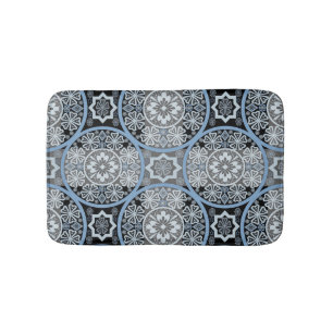 Romantisch Kant: Heldere Abstracte Print. Badmat