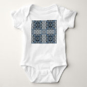 Romantisch Kant: Heldere Abstracte Print. Romper (Voorkant)