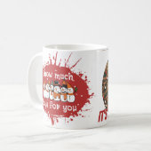 Romantisch Kerstkoppel, Sneeuw-Meer Liefde Koffiemok (Voorkant links)