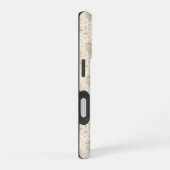 Romantisch kerstpatroon iPhone 16 hoesje (Rechterkant)
