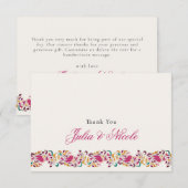 Romantisch Klassiek Pearl Swan Floral Lijst bruilo (Voorkant / Achterkant)