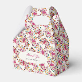 Romantisch Klassiek Pearl Swan Floral Lijst bruilo Bedankdoosjes