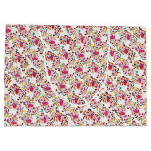 Romantisch Klassiek Pearl Swan Floral Lijst bruilo Groot Cadeauzakje (Achterkant)