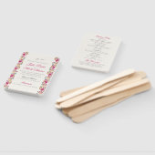 Romantisch Klassiek Pearl Swan Floral Lijst bruilo Handwaaier (Niet-gemonteerd)