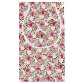 Romantisch Klassiek Pearl Swan Floral Lijst bruilo Klein Cadeauzakje (Achterkant)