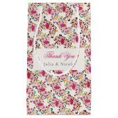 Romantisch Klassiek Pearl Swan Floral Lijst bruilo Klein Cadeauzakje (Voorkant)