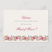 Romantisch Klassiek Pearl Swan Floral Lijst bruilo Menu (Voorkant)