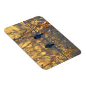 Romantisch koppel dunwandige vogel op een draad, 3 magneet (Rechterzijde)